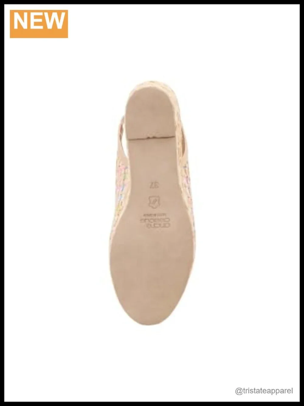 Espadrille Wedge Sandals Leather Peep Toe Slingback